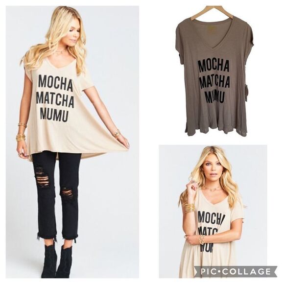 Show Me Your Mumu Hetland Mocha Matchu Mumu T-Shirt - Picture 1 of 7